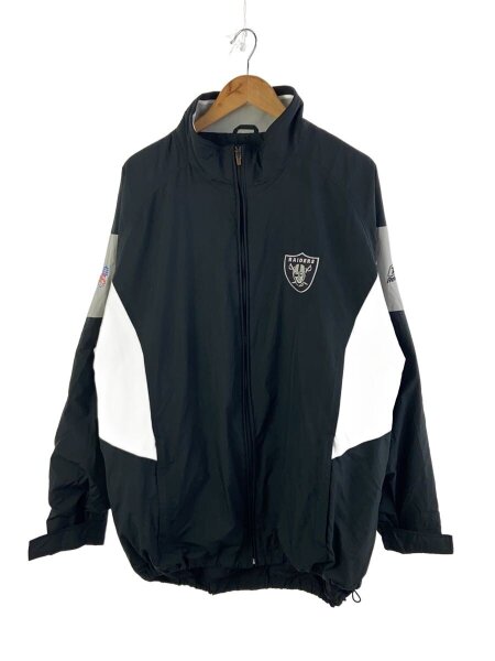 NFL(エヌエフエル) / RAIDERS/ナイロンジャケット/XL/--/BLK// | 古着 