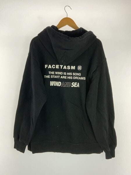 WIND AND SEA(ウィンダンシー) / パーカー/XL/コットン/BLK/プリント 