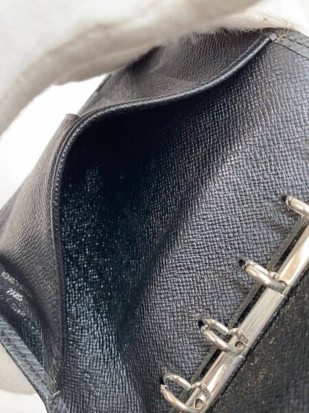 LOUIS VUITTON(ルイヴィトン) / アジェンダMM_タイガ/レザー/BLK/無地 
