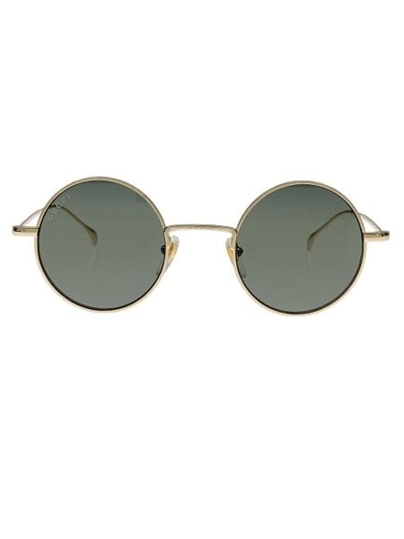 GUCCI(グッチ) / サングラス/オーバル/メタル/GLD/BLK/レディース