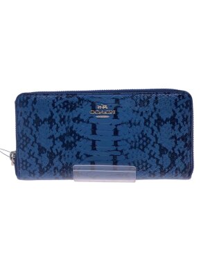 COACH(コーチ) / 長財布/レザー/BLU/F53838/シミ有 | 中古品の販売 