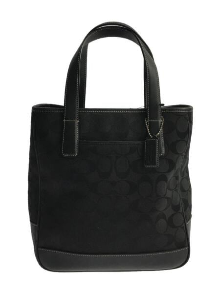 COACH(コーチ) / トートバッグ_シグネチャー/キャンバス/BLK | 中古品