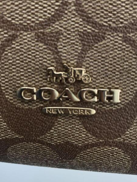 COACH(コーチ) / リュックサック_シグネチャー_ブラウン/PVC/BEG/総柄