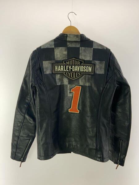 HARLEY DAVIDSON / シングルライダースジャケット/S/レザー/BLK/97000-20VM/000S HARLEY DAVIDSON(ハーレーダヴィッドソン) / シングルライダース