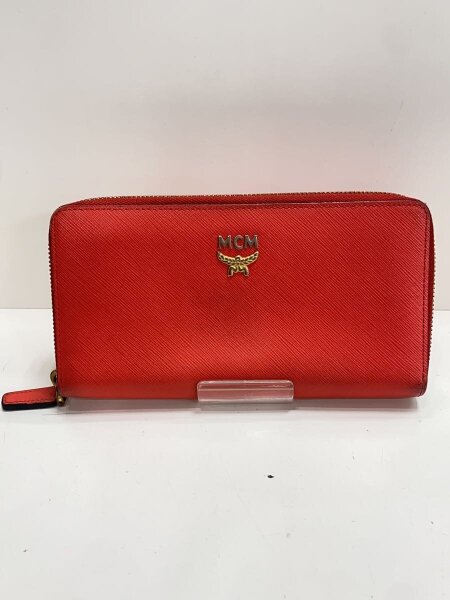 MCM エム・シー・エム ロゴ 長財布（小銭入れあり） PVC レディース 