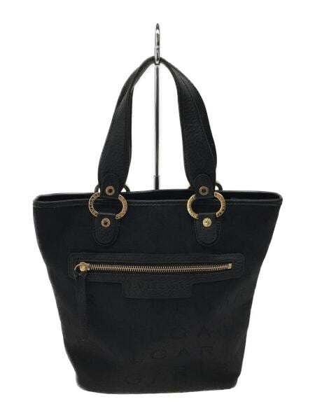 ✨BVLGARI ✨ロゴマニア トートバッグ ハンドバッグ キャンバス レザー  