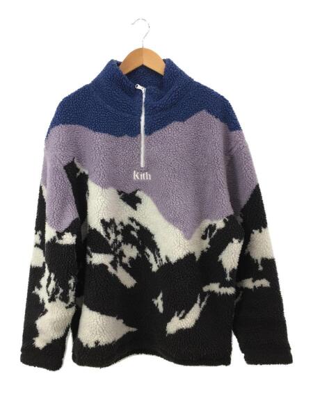 KITH(キス) / 20aw/フリースジャケット/XL/ポリエステル/BLU/20-070