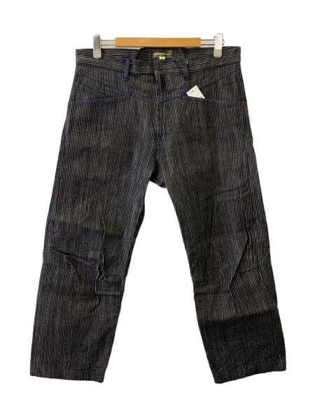 00s バランスストリートウェアワイドブラックデニムパンツロゴ刺繍BALANCE 00s バランスストリートウェアワイドブラックデニムパンツロゴ刺繍