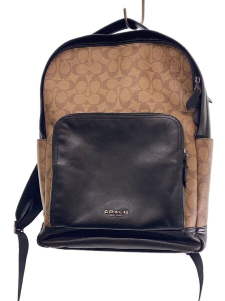 COACH(コーチ) / グラハム/リュック/--/BEG/総柄/A0921-F38755 | 中古