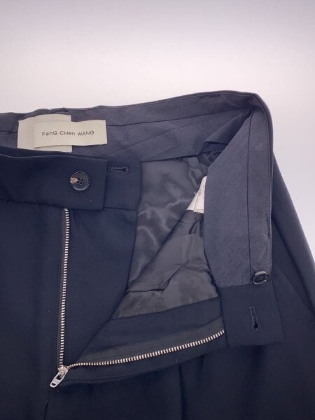 Feng Chen Wang / スラックスパンツ/M/ポリエステル/BLK/FF12TR0501B// Feng Chen Wang(フェンチェンワン) / スラックスパンツ/M/ポリエステル