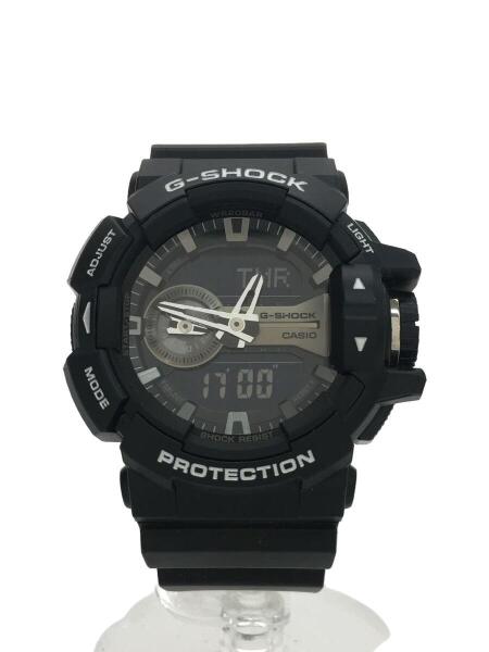 CASIO(カシオ) / クォーツ腕時計・G-SHOCK/デジアナ/ラバー/BLK/BLK