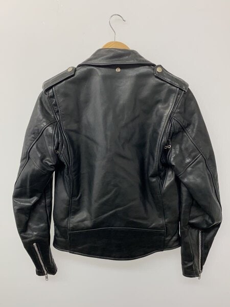 ダブルライダースジャケット 34 ブラック Schott◇ダブルライダースジャケット/34/レザー/ブラック/7007