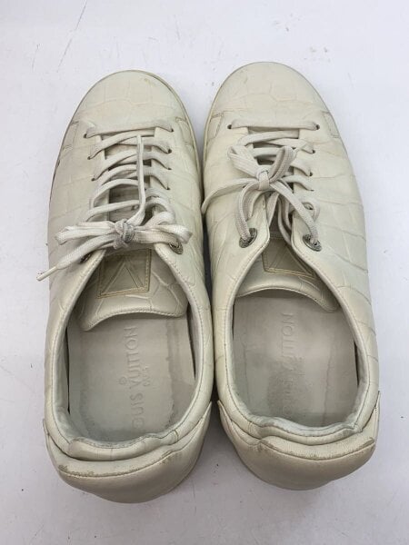 LOUIS VUITTON(ルイヴィトン) / ローカットスニーカー/US7/WHT/レザー 