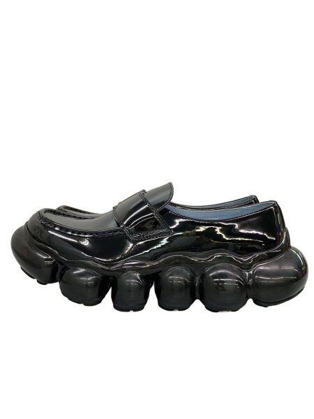 grounds(グラウンズ) / ローファー/29cm/BLK/エナメル/JEWELRY LOAFER