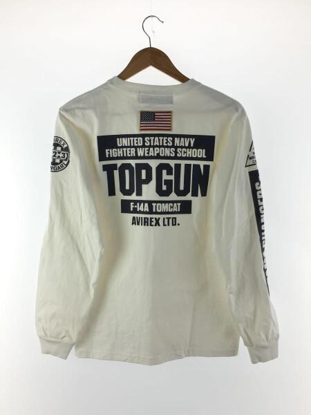 AVIREX(アヴィレックス) / 長袖Tシャツ/M/コットン/WHT/6103520/L/S 