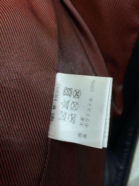 MR.OLIVE(ミスターオリーブ) / シングルライダースジャケット/羊革/BLK