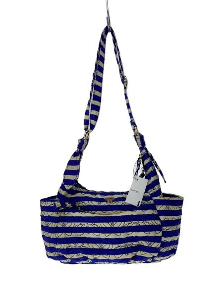 ANNA SUI(アナスイ) / バッグ/--/BLU/ボーダー/2way/キルティング 