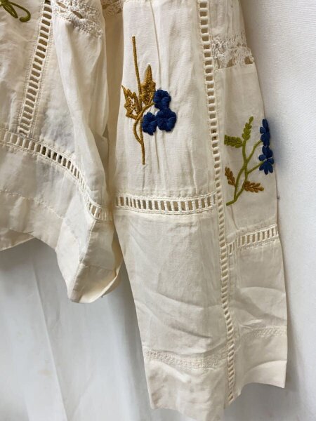 TODAYFUL 刺繍アイボリー長袖シャツ TODAYFUL 刺繍アイボリー長袖シャツ TODAYFUL アイボリー刺繍