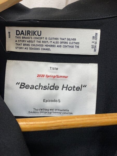 DAIRIKU(ダイリク) / 20SS/Summer Cuba Shirt Jacketサマーキューバ 