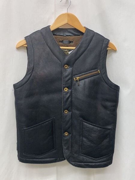 その他ブランド / VIN AND AGEムートンワークベストジャケット/レザー/TYPE VLJ4 その他ブランド(ソノタブランド) / VIN AND AGEムートンワークベスト