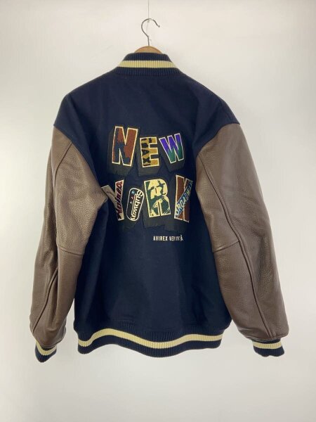 AVIREX(アヴィレックス) / スタジャン/XXL/ウール/NVY/783-3252047