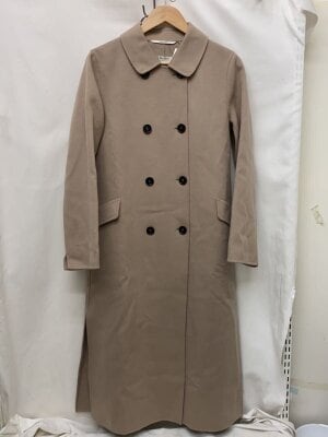 S Max Mara / コート/40/レーヨン/BEG// S Max Mara(エスマックスマーラ) / コート/40/レーヨン/BEG// | 古着の