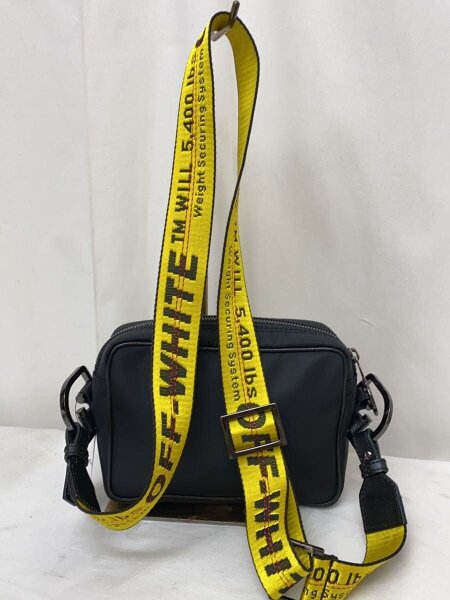 OFF-WHITE / ショルダーバッグ/ナイロン/BLK/無地/OMNA049E19E48002/CROSSBODY OFF-WHITE(オフホワイト) / CROSSBODYクロスボディショルダーバッグ