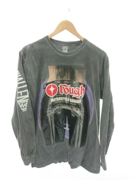 CHALLENGER(チャレンジャー) / ×ROUGH MOTORCYCLE/長袖Tシャツ/M 