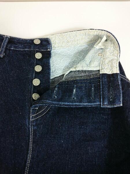 mina perhonen(ミナペルホネン) / ワイドパンツ/34/デニム/インディゴ