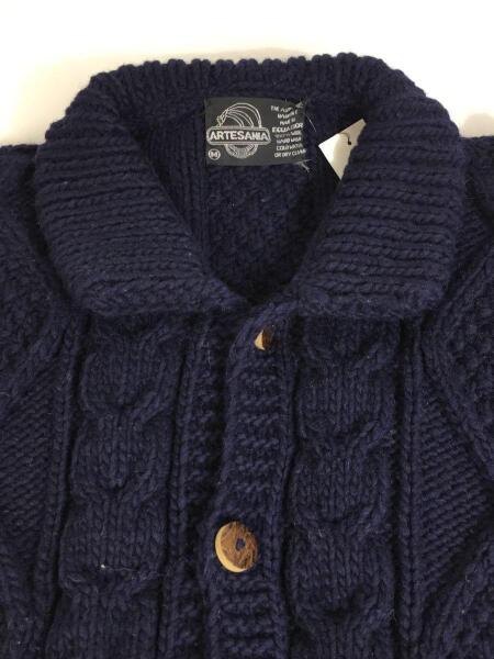 artesania(アルテサニア) / ケーブルニットカーディガン(厚手)/M  