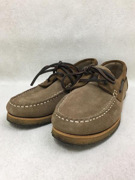 IL BISONTE(イルビゾンテ) / デッキシューズ/42/キャメル/スウェード  