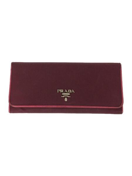 PRADA(プラダ) / 長財布/ナイロン/ボルドー/レディース | 中古品の販売 