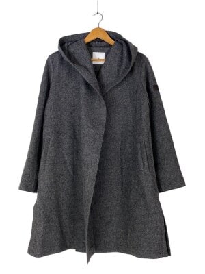 MORABITO グレー ウール ハーフコート ハーフコート グレー/灰色系