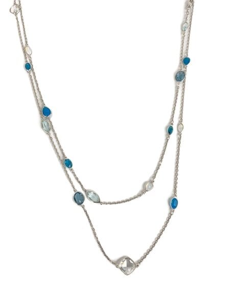 Swarovski(スワロフスキー) / 2連ネックレス/シルバー/レディース 