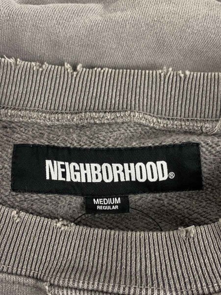 NEIGHBORHOOD(ネイバーフッド) / スウェット/M/コットン/グレー 