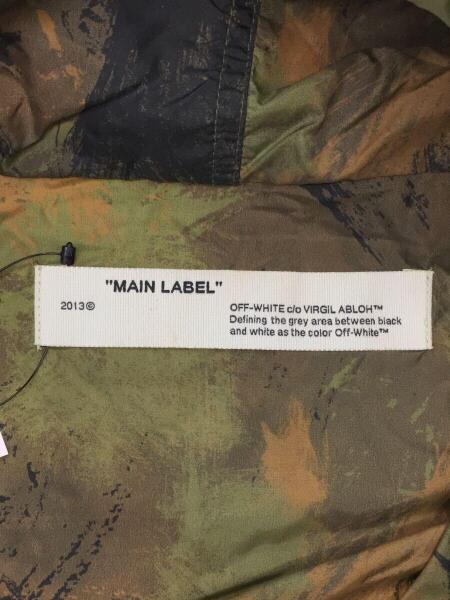 OFF-WHITE(オフホワイト) / Unfinished Camo Windbreaker/ジップ 