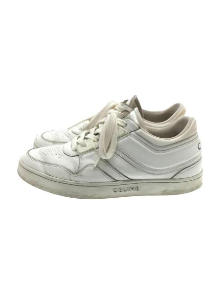 CELINE｜ローカット レザースニーカー FA1201 ホワイト EU38 CELINE(セリーヌ) / ローカットスニーカー/38/WHT/レザー/FA1201