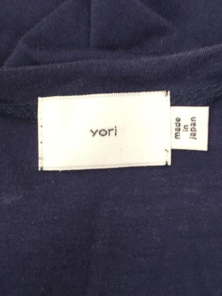 yori(ヨリ) / yori/半袖ブラウス/FREE/コットン/ネイビー/YR1711-038SM
