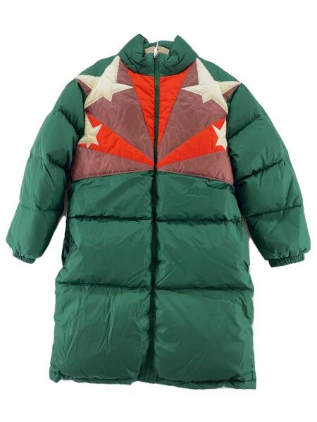 GUCCI(グッチ) / ダウンコート/140cm/ナイロン/グリーン/総柄/677640 