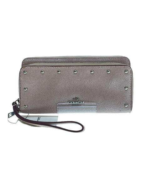 COACH(コーチ) / 長財布/レザー/ピンク/レディース/F53146 | 中古品の 