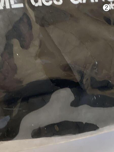 COMME des GARCONS(コムデギャルソン) / トートバッグ/PVC/ブラック/OS