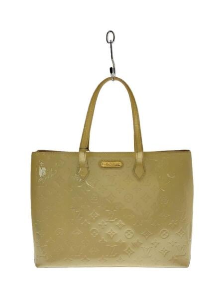 Louis Vuitton ヴェルニ ハンドバッグ ゴールド ウィルシャーPM Louis Vuitton ヴェルニ ハンドバッグ ゴールド ウィルシャーPM Louis