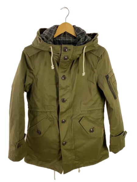 LA4110 バーバリー フード付き ミリタリージャケット カーキ L Burberry's カーキ ミリタリージャケット M