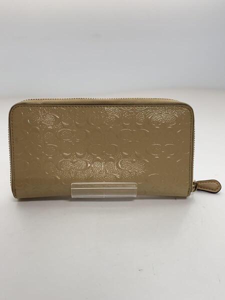 美品‼️coachコーチ　長財布レディース　シグネチャー柄　ベージュ COACH（コーチ） 並行輸入 長財布 シグネチャー カラーブロック C2874