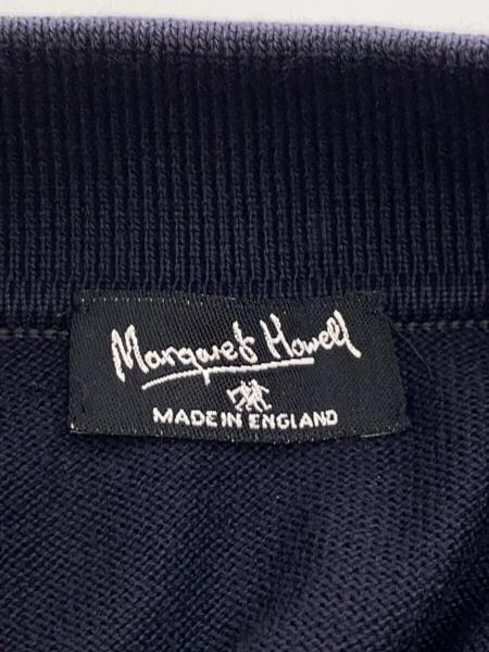 マーガレットハウエル　ネイビー 半袖ワンピース MARGARET HOWELL(マーガレットハウエル) / 半袖ワンピース/コットン
