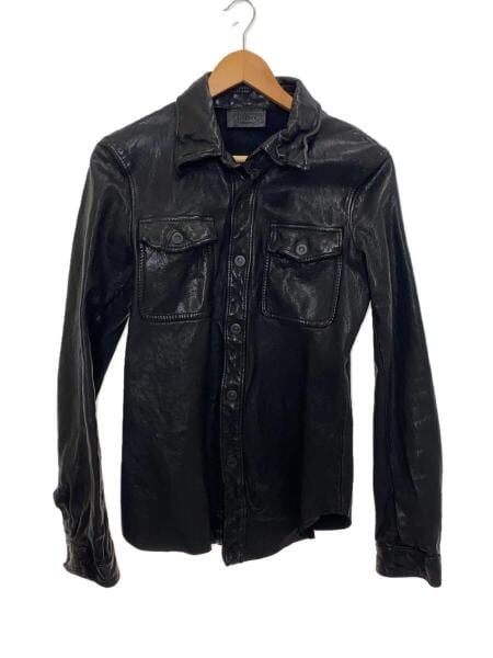 サンタクローチェ SANTACROCE レザーブルゾン ブラック