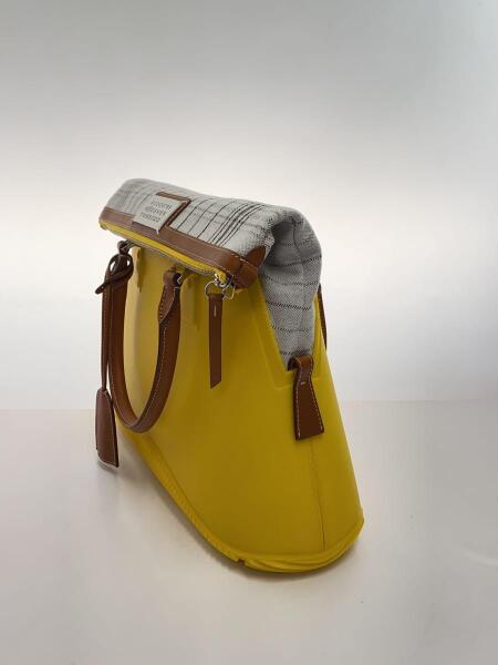 Maison Margiela / ハンドバッグ/イエロー/チェック/S61WG0107 Maison Margiela(メゾンマルジェラ) / ハンドバッグ/イエロー/チェック