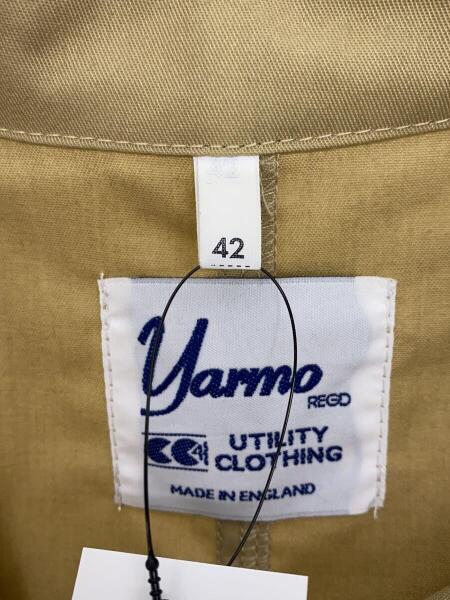 YARMO(ヤーモ) / コート/42/ポリエステル/ベージュ/無地/YAR-22SS