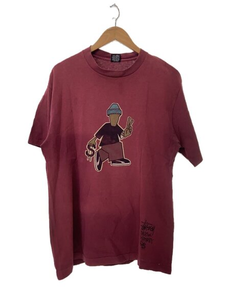 STUSSY(ステューシー) / 80s/黒タグ/シングルステッチ/USA製/Tシャツ/L 