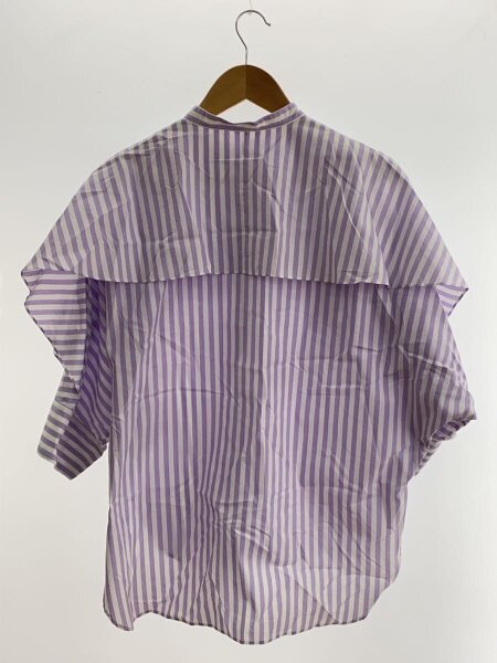 LE PHIL / 長袖シャツ/FREE/コットン/パープル/ストライプ/534-3110412 LE PHIL(ルフィル) / 長袖シャツ/FREE/コットン/パープル/ストライプ